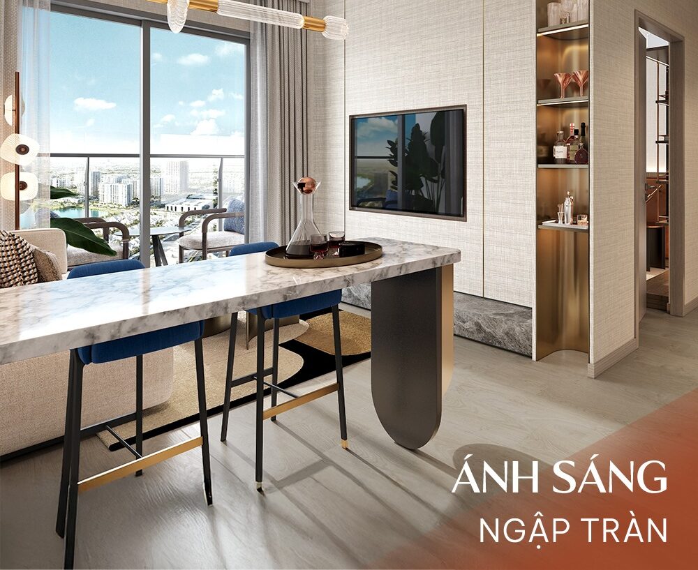 Mỗi căn hộ Masteri Lakeside luôn đón trọn ánh sáng tự nhiên