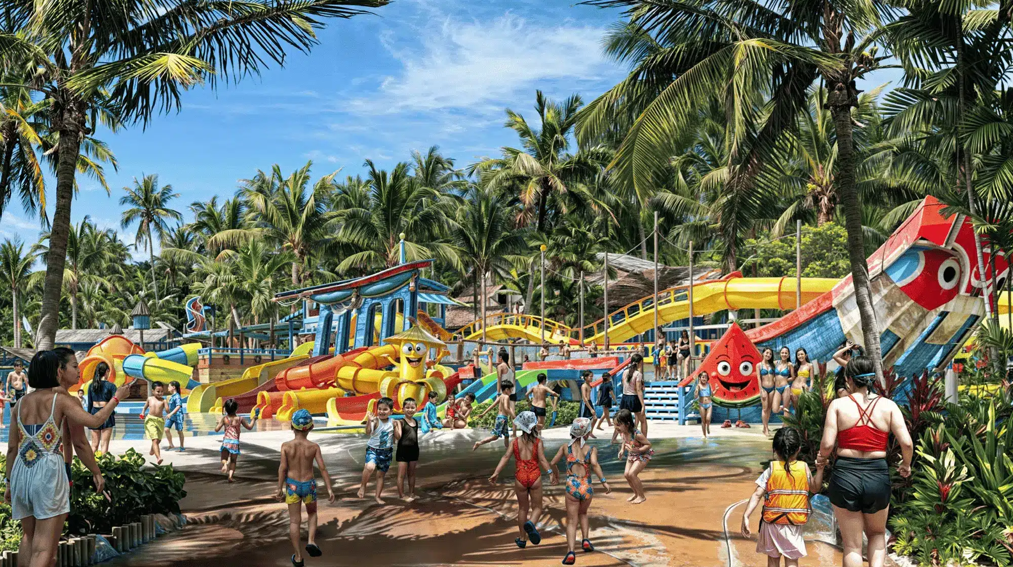 Thien Duong Vui Choi Tre Em Voi Thiet Ke Ca Bien Day Mau Sac Kich Thich Tri Tuong Tuong Va Kham Pha